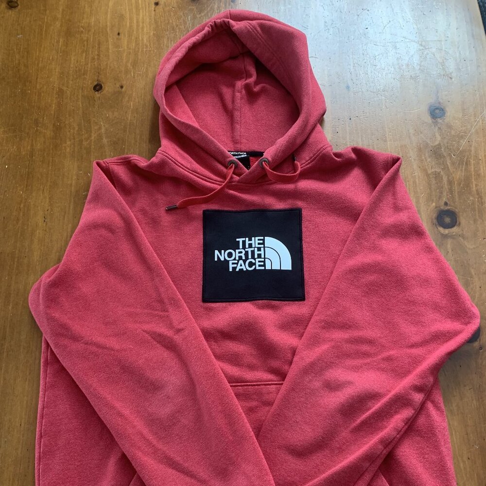 Vintage North Face Box Logo Hoodie